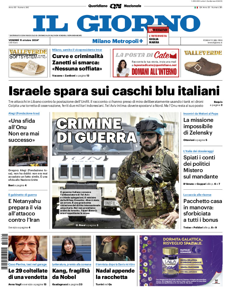 Prima-pagina-il giorno-edizione-di-oggi-20241011